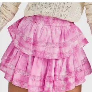 Love Shack Fancy skirt pink Large